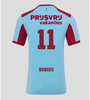 Feyenoord Goncalo Borges #11 Replica Third Stadium Shirt 2025-26 Short Sleeve